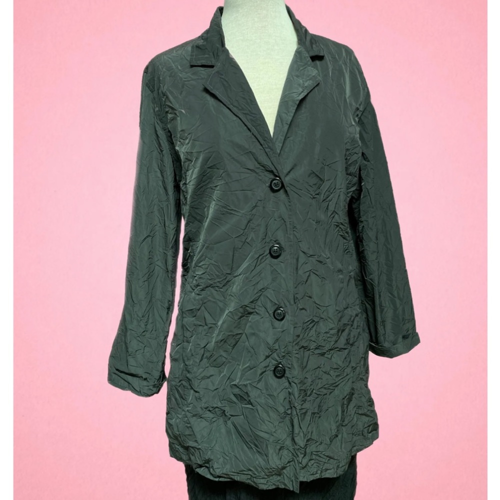Sun Kim by Comfy USA Slate Boyfriend Jacket
